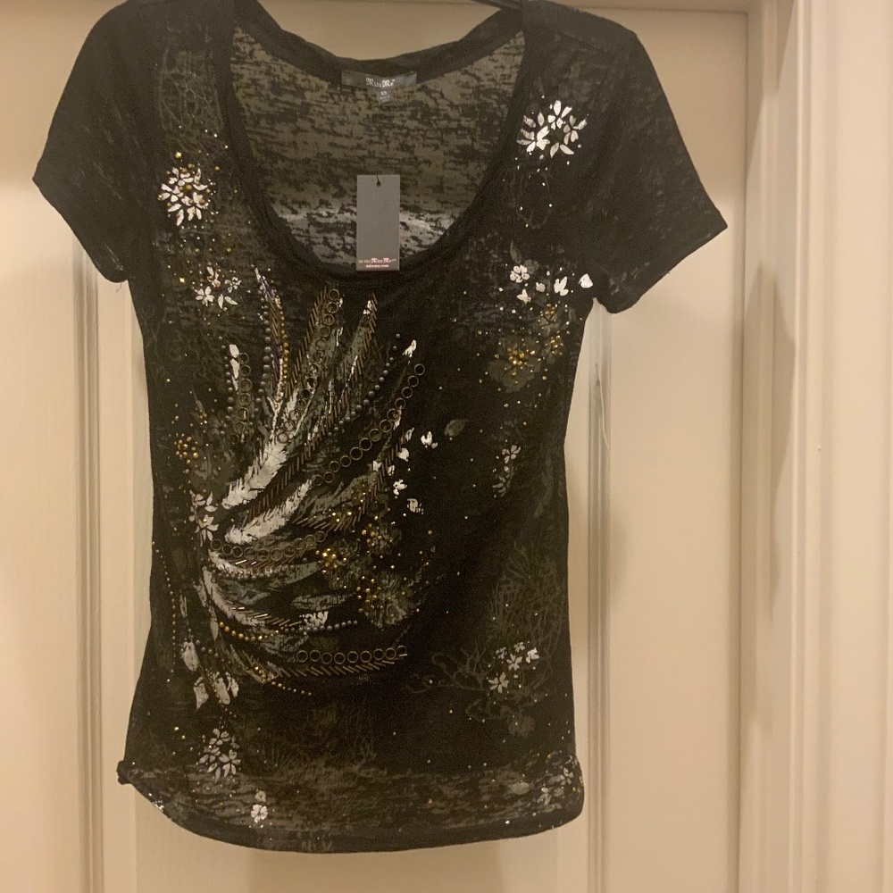 Miss me bling top NWT